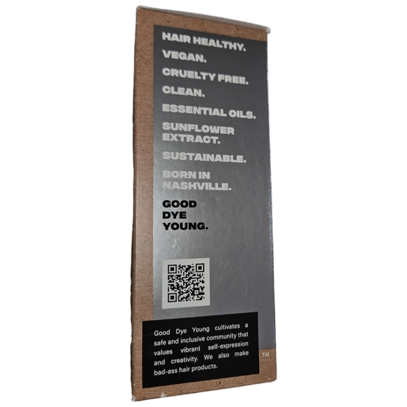 Good Dye Young Metal Heads Semi-Permanent Hair Color In Shade Gravedigger - Picture 3 of 4